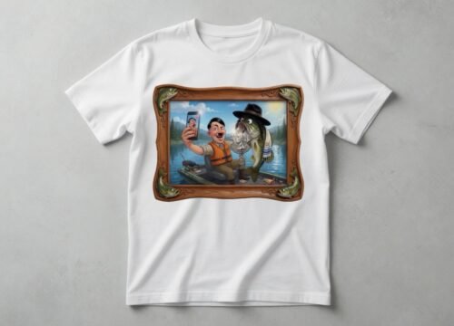 Fishing With The  Fuhrer Tee